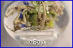 STUNNING Paul STANKARD Art Glass ROOT PEOPLE Spirit ORGY over Clear PAPERWEIGHT