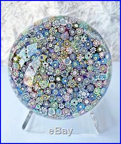 SUPERB Perthshire Millefiori Closepack paperweight, limited edition 1973