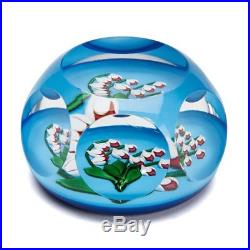 Saint Louis Ltd Edn Lilies Of The Valley Paperweight 1986