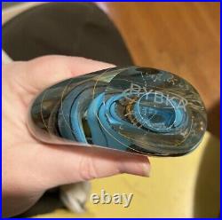 Sale! RYBKA Studio Glass Paperweight Signed 2003- Gorgeous