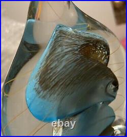 Sale! RYBKA Studio Glass Paperweight Signed 2003- Gorgeous