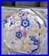 Signed Pairpoint Art Glass Clichy Ltuz Style Millefiori Faceted Paperweight COS