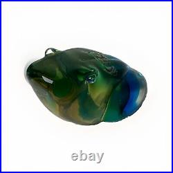 Signed Vintage Oggetti Murano Art Glass Frog Italy Attr Elio Raffaeli