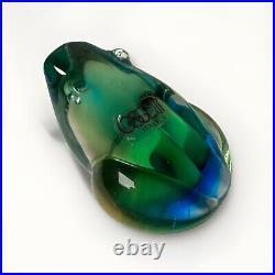 Signed Vintage Oggetti Murano Art Glass Frog Italy Attr Elio Raffaeli