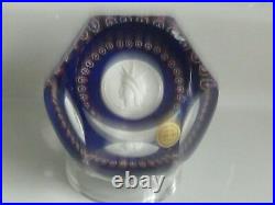St. Saint Louis Faceted Paperweight Statue of Liberty 1986 LE w COA