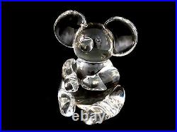 Steuben Crystal Art Glass Koala Bear Figurine Paperweight