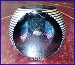 Steven Correia Art Glass Paperweight Signed 1983 Limited Edition 40/100