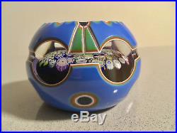 Stunning John Deacons paperweight 4 colour overlay excellent condition