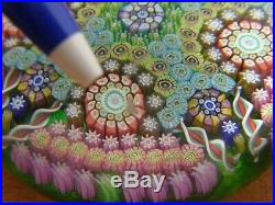 Stunning Perthshire Pp106 Large Millefiori Glass Paperweight