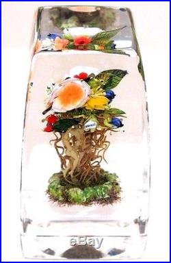 Tall PHENOMENAL Paul STANKARD Floral BOUQUET Root Spirits SPIDER Glass SCULPTURE