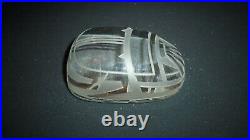 Tiffany & Co. Rare Favrile crystal Scarab paperweight