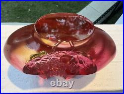 Tittot Art crystal pate de verre Paperweight SIGNED