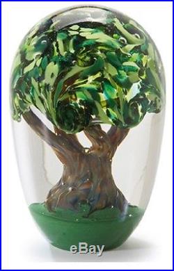 Tree of Life Paperweight Glass Eye Studio Environmental Series 605 New Made USA