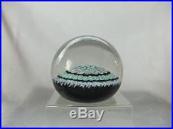 VINTAGE STRATHEARN SP100 CONCENTRIC MILLEFIORI PAPERWEIGHT MADE 1979-1980