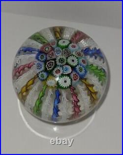 Vintage AVEM Murano Art Glass Paperweight with Pedestal Base 1342