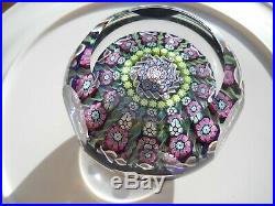 Vintage Art Glass- Perthshire Paperweight- Numbered 223- Dated Cane- #236