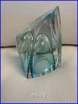 Vintage Kosta Boda By Goran Warff 98806 art glass paperweight sculpture