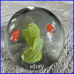 Vintage Large Murano Art Glass Cactus Paperweight
