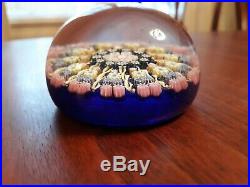 Vintage Perthshire Millefiori Paperweight Canes & Twists P Center Cane Exc