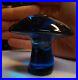 Vintage Viking Blue Glass Mushroom