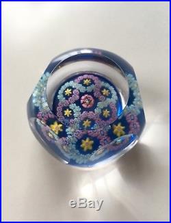 Whitefriars 1978 Concentric Millefiore Paperweight Limited Edition Smithsonian