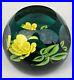 William Manson Caithness Yellow Rose Paperweight Scotland Limited Edition