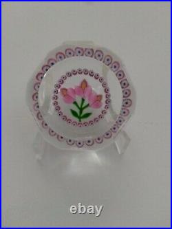 William Manson Crocus Limtd. Ed. Paperweight Made For Caithness Certificate